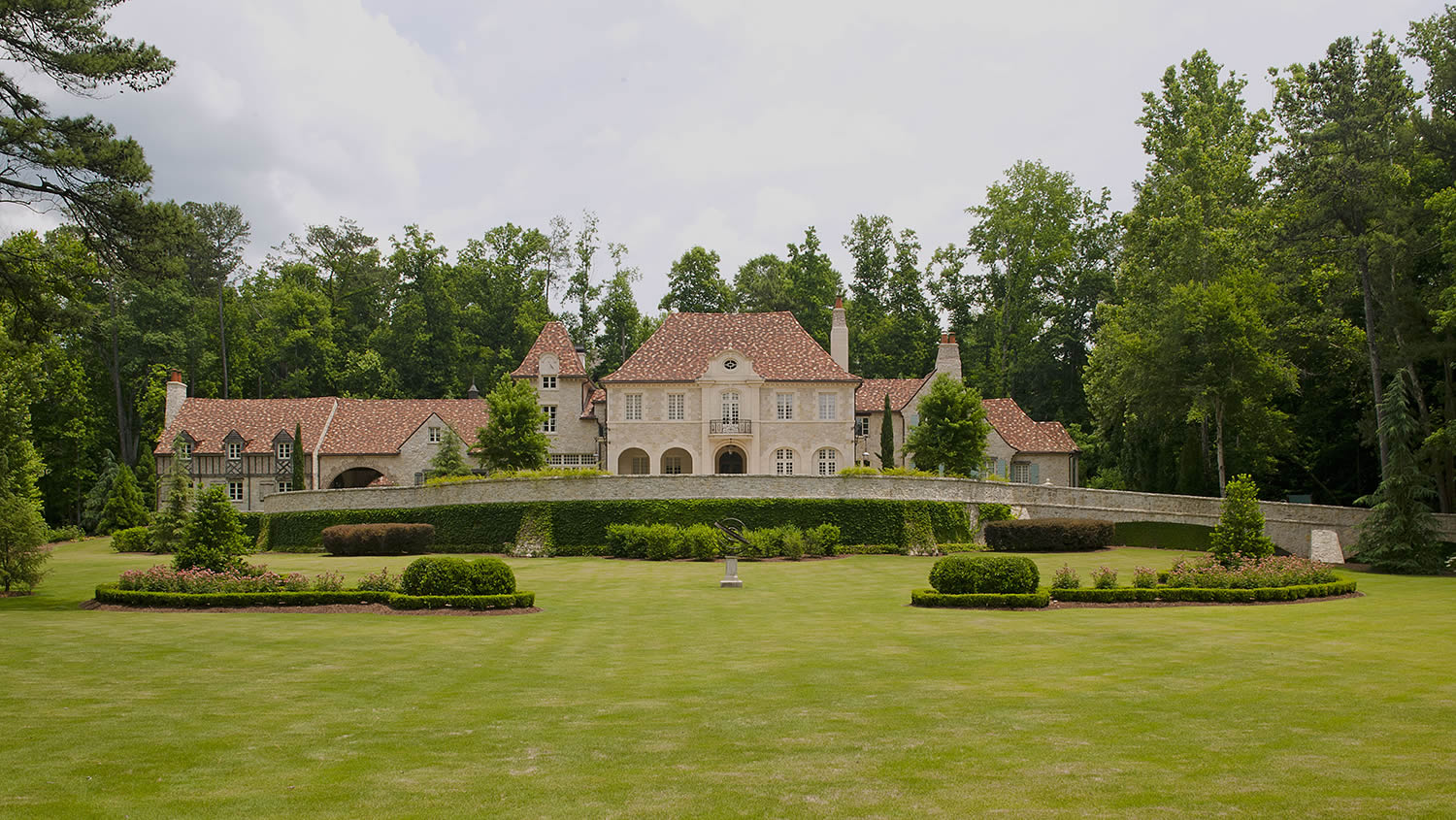 French Country (Burgundy) Mansion Architecture